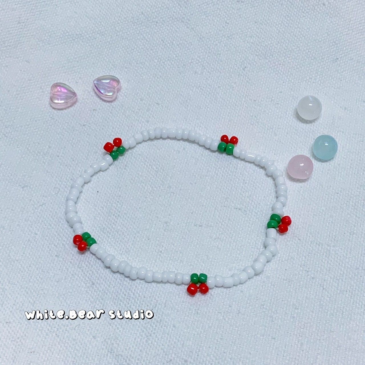 T!NG | 櫻桃串珠手鍊｜ 櫻桃系列