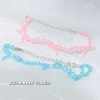 T!BG | 亮面🌸🎀串珠手鍊 |