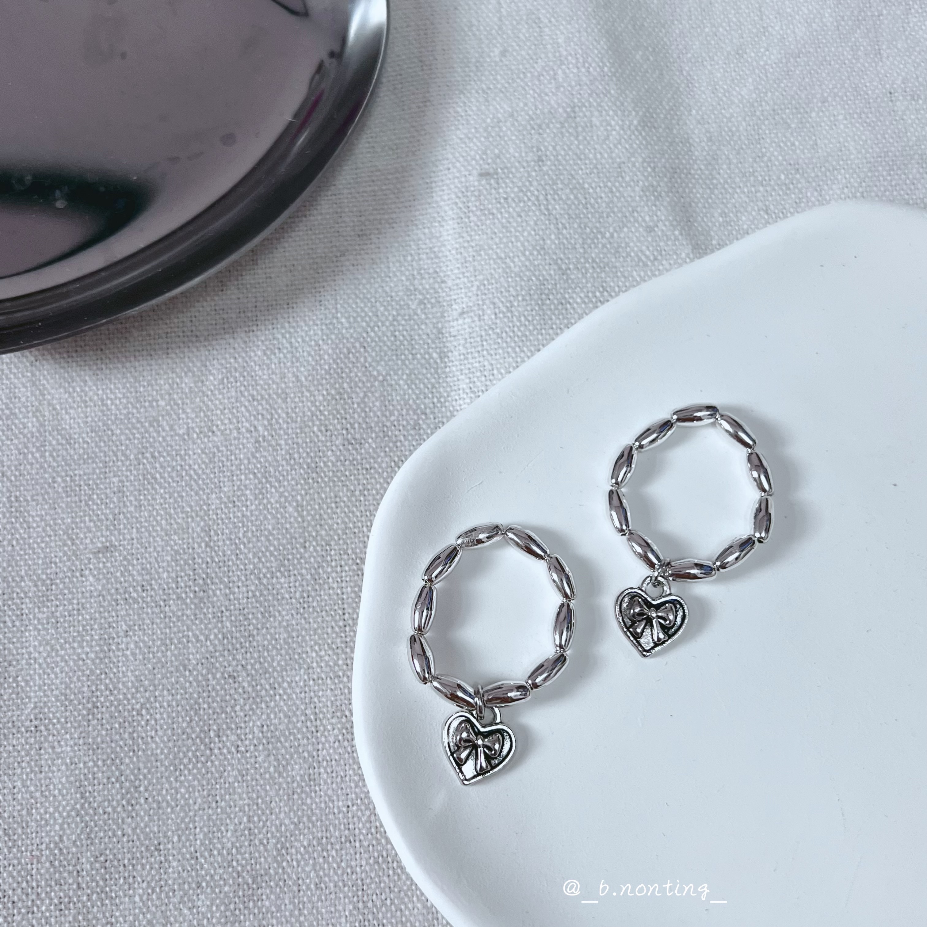 T!NG | 愛心吊墜戒指