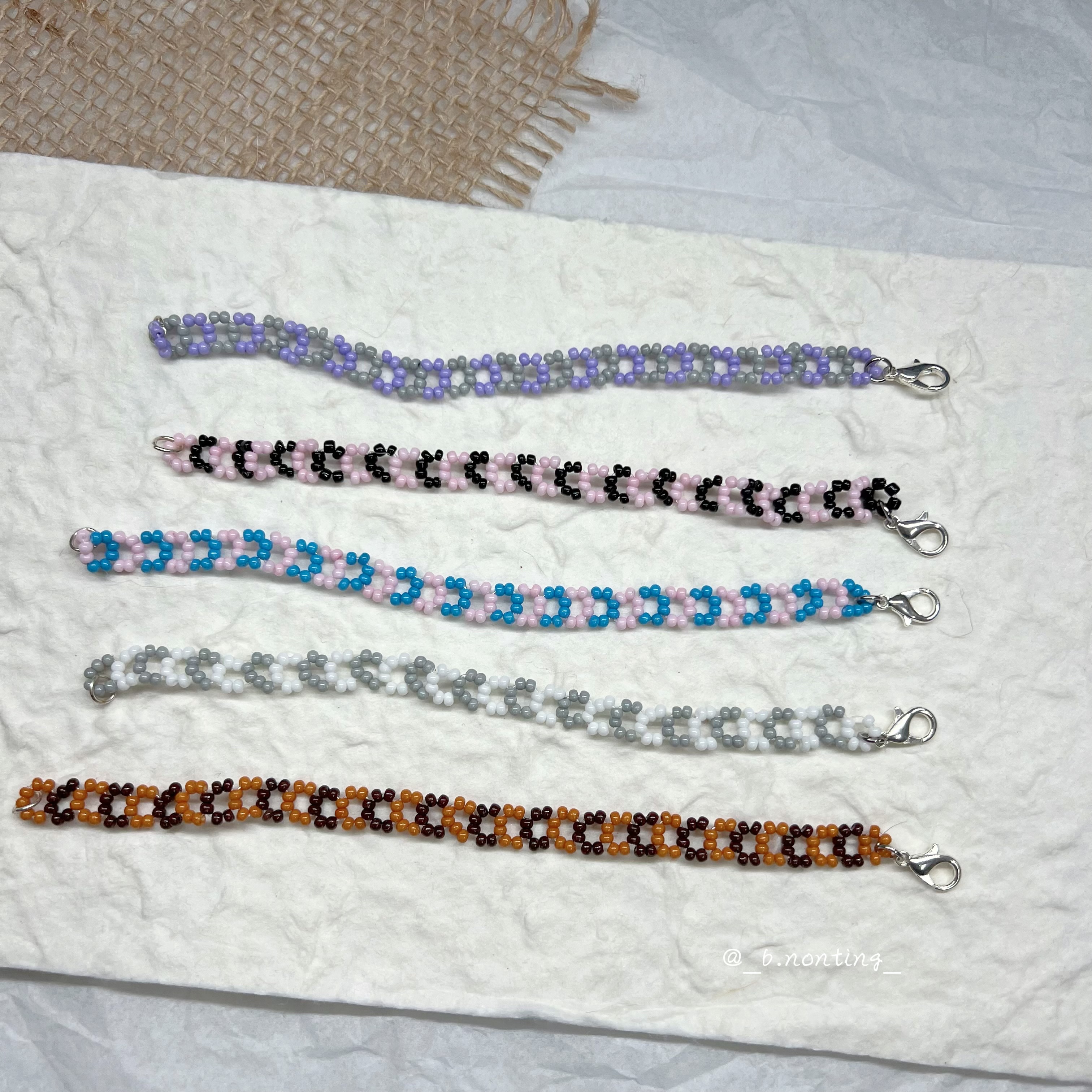 T!NG | 雙C串珠手鍊|