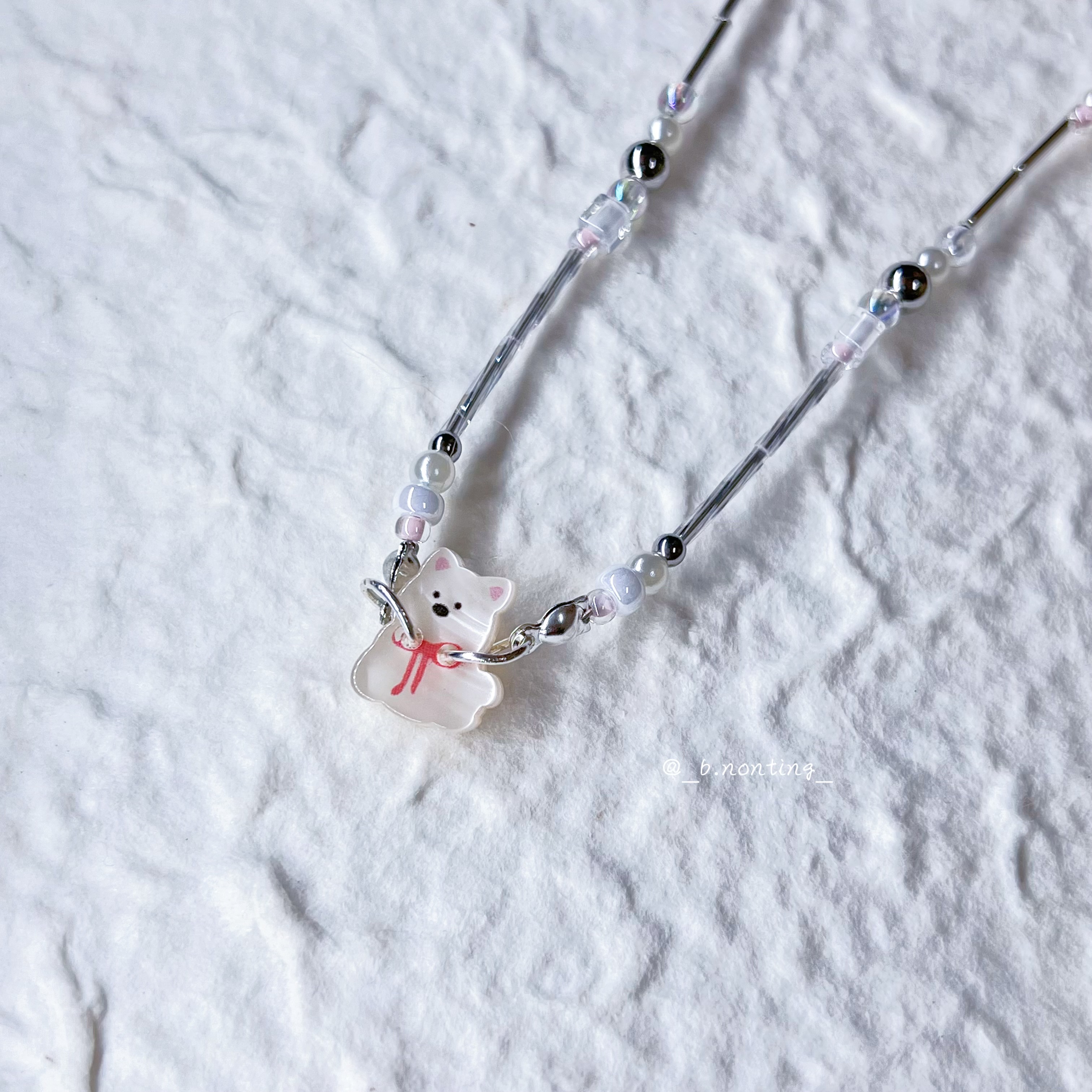 T!NG | 小狗鈕扣項鍊