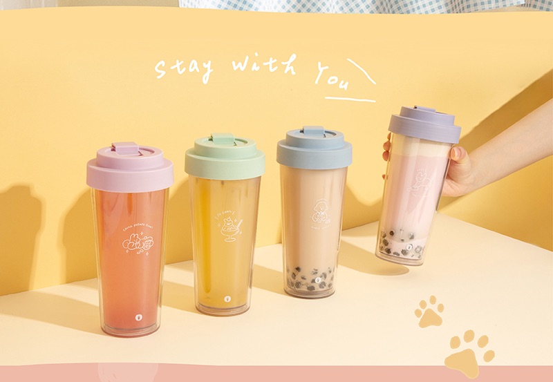 良杯製所 OoLab｜ECOZEN透明雙層隨行杯