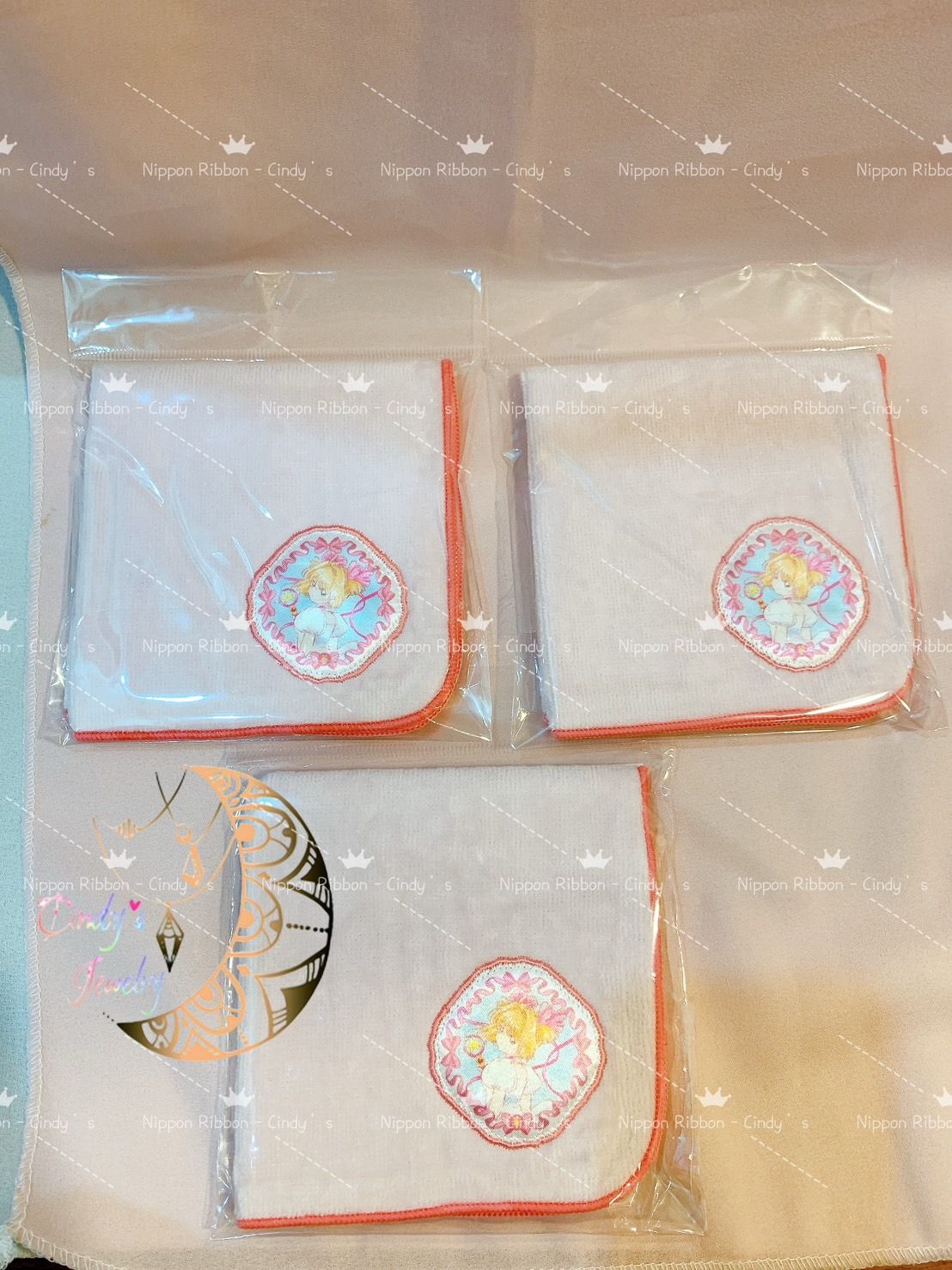 【現貨日本帶回】全新 正版 驚安殿堂 x 庫洛魔法使 小櫻 小手帕 KODANSHA