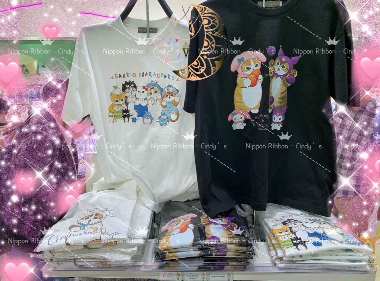【現貨日本帶回】全新 正版 Mofusand x Sanrio三麗鷗聯名 可樂鈴 酷企鵝 Kitty 山姆 人魚漢頓 大