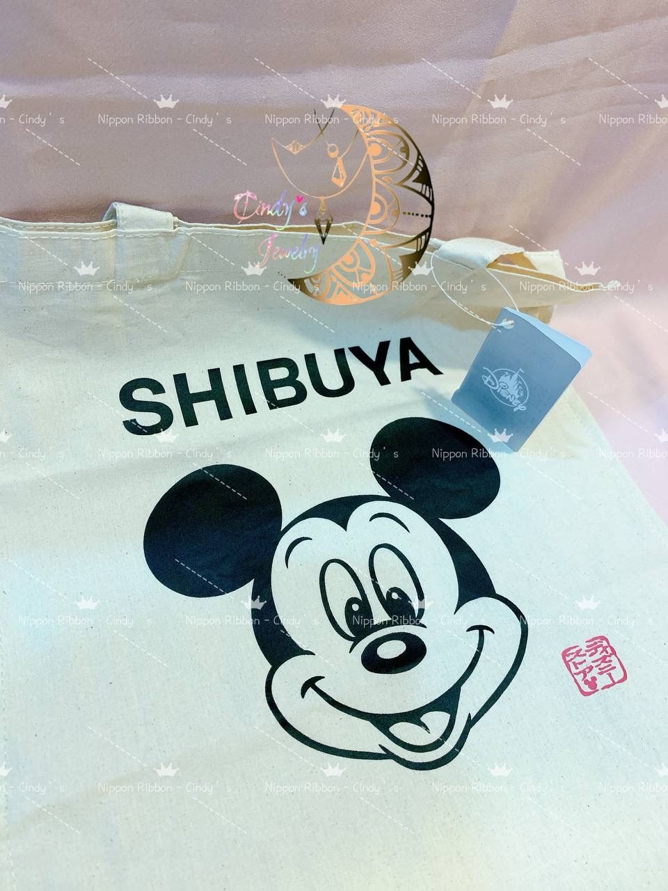 【現貨日本帶回】🎌全新正版現貨 迪士尼Disney 迪士尼商店涉谷店限定提袋購物袋 米奇 帆布袋 日本東京涉谷販售限定