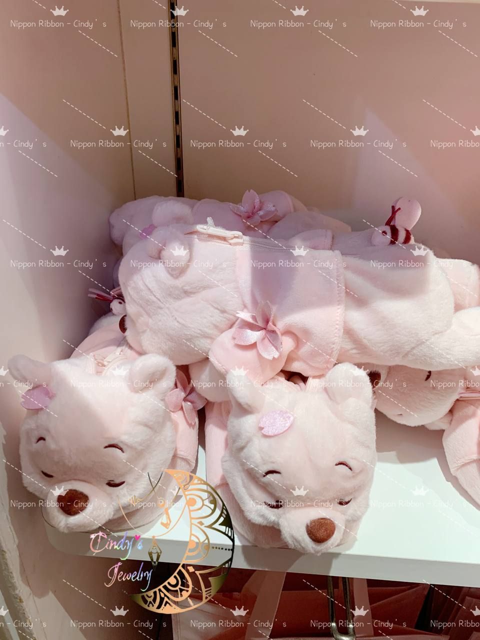 【現貨日本帶回】🎌全新正版現貨 迪士尼Disney 小熊維尼 櫻花系列 娃娃 筆袋