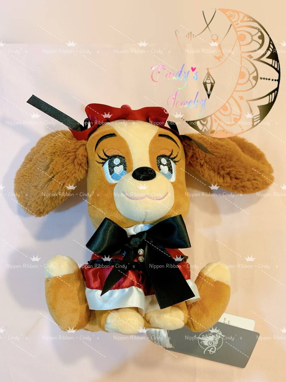 【現貨日本帶回】🎌全新正版現貨 迪士尼Disney 小姐與流氓 小姐狗 坐姿娃娃