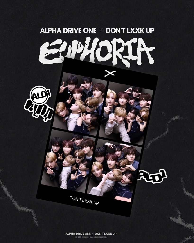 ALPHA DRIVE ONE X DON’T LXXK UP一格