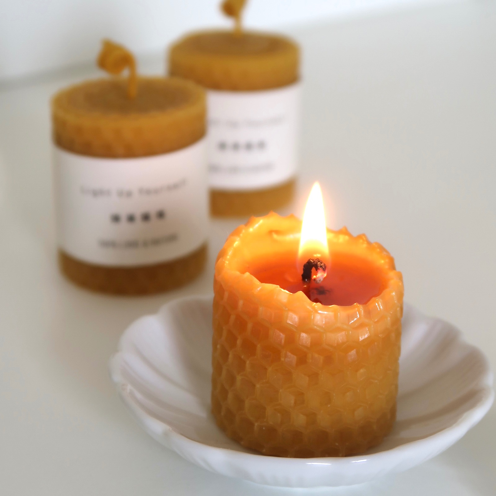 蜂巢蠟燭