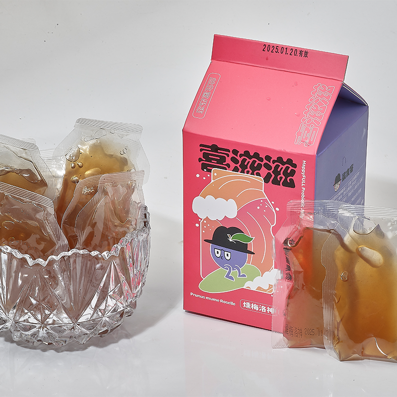 梁食客 喜滋滋益生菌果凍