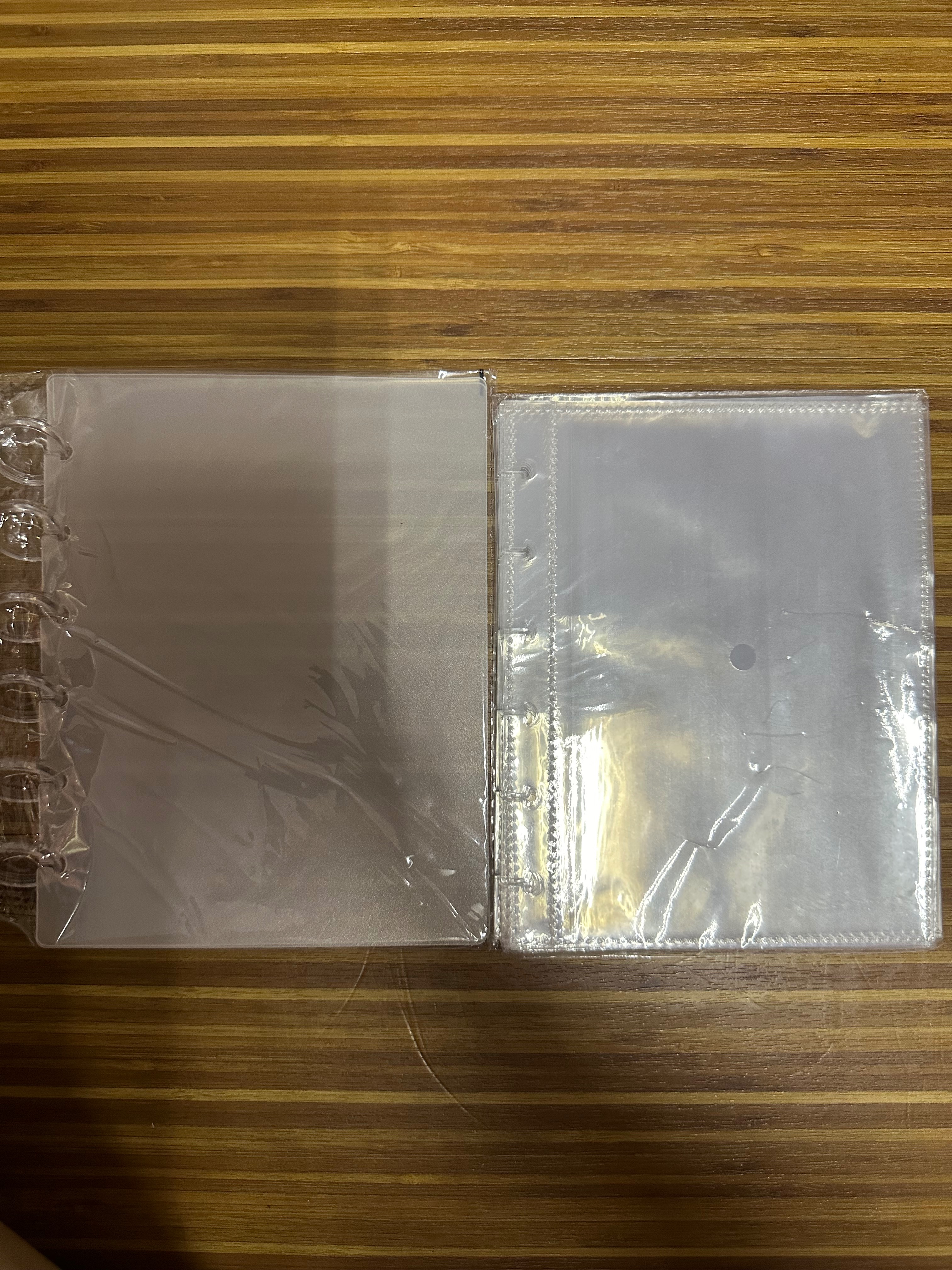 六吋磨砂明信片蘑菇孔收納冊+20張內頁