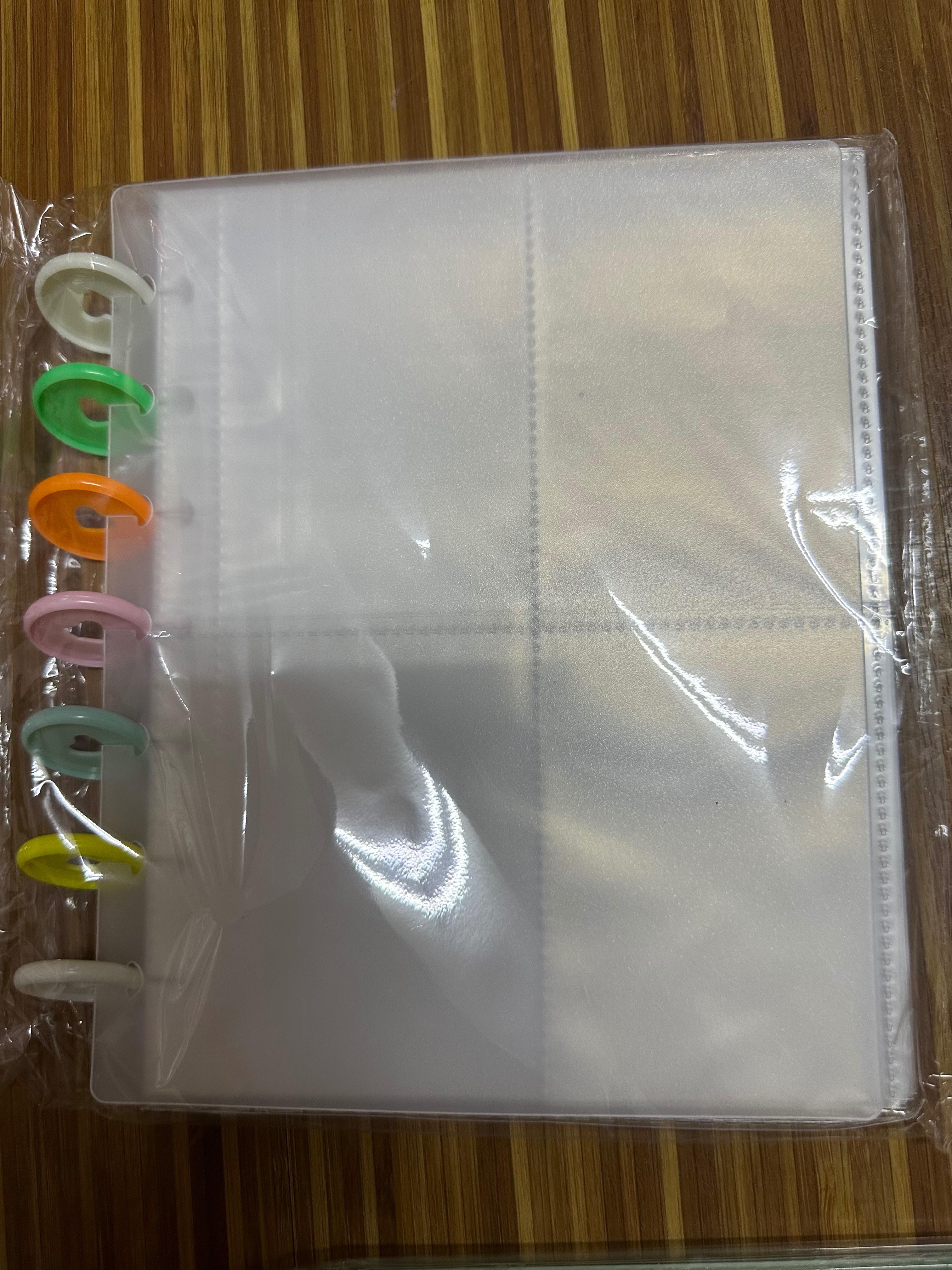 四宮格蘑菇扣卡冊-外殼16×20公分