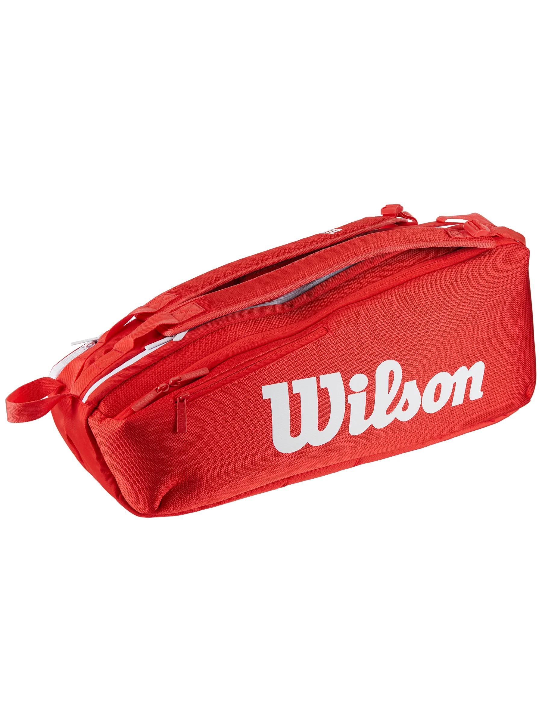 Wilson SUPER TOUR RED 2025 6支裝 網球拍袋 （紅）
