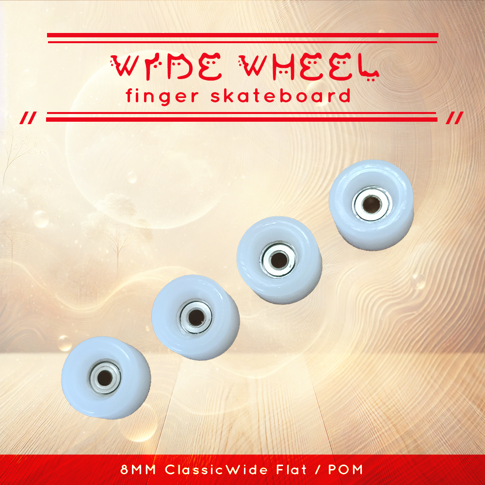 ✦ JC Select 寬輪 ｜ 大地的基石之輪 ✦｜手指滑板基礎輪｜實用系 8mm 寬平輪