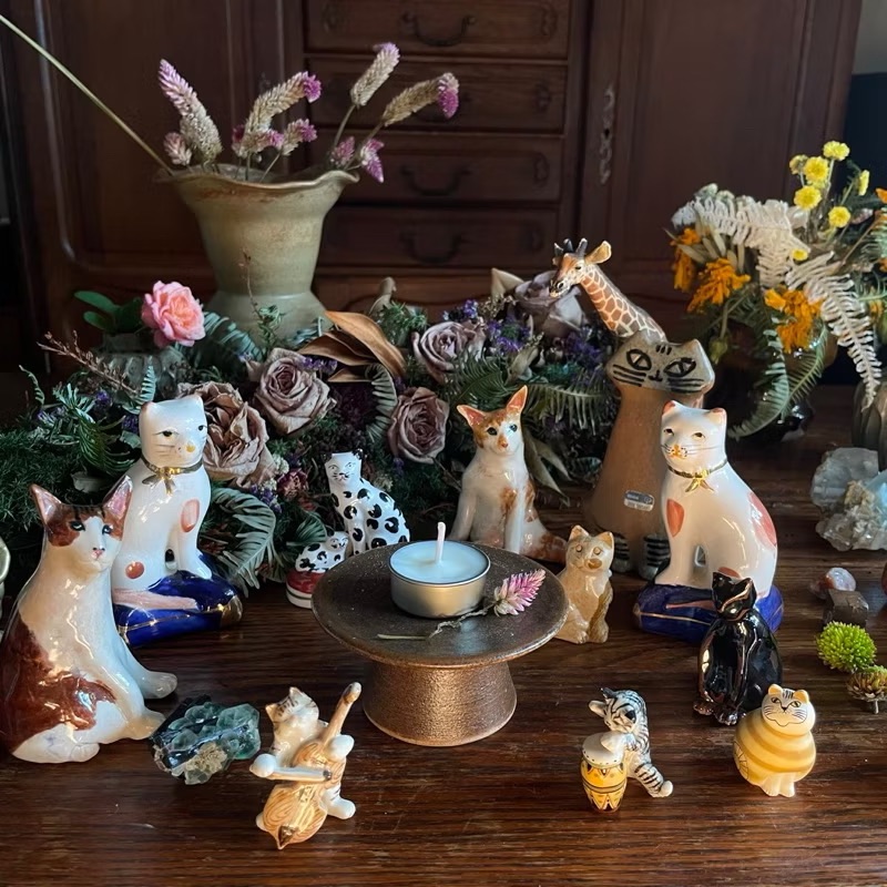 醜肥皂精油小茶燭｜貓奴的快樂