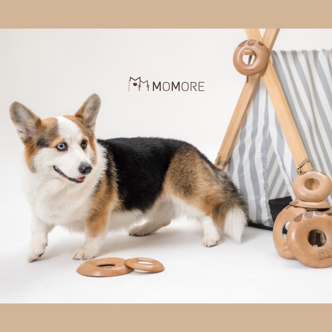 ❚ 常腸寵愛 ▪ MOMORE ❚　牛皮革啃咬玩具