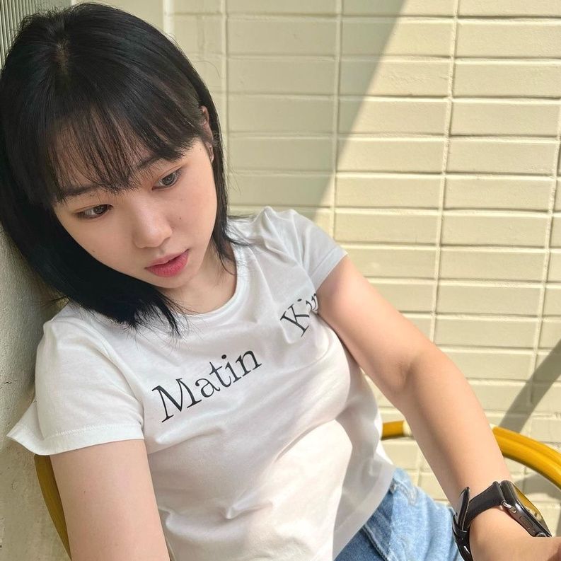 MATIN KIM LOGO CROP TOP IN短版 短袖（七色）