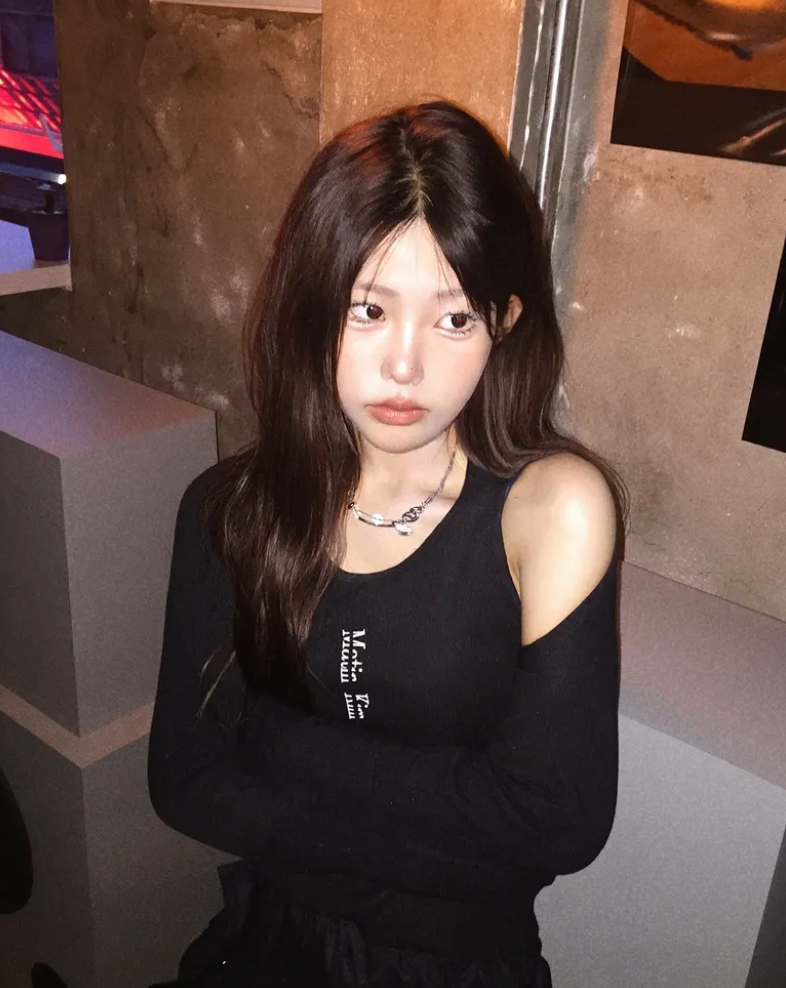 MATIN KIM PINTUCK SLEEVELESS TOP IN