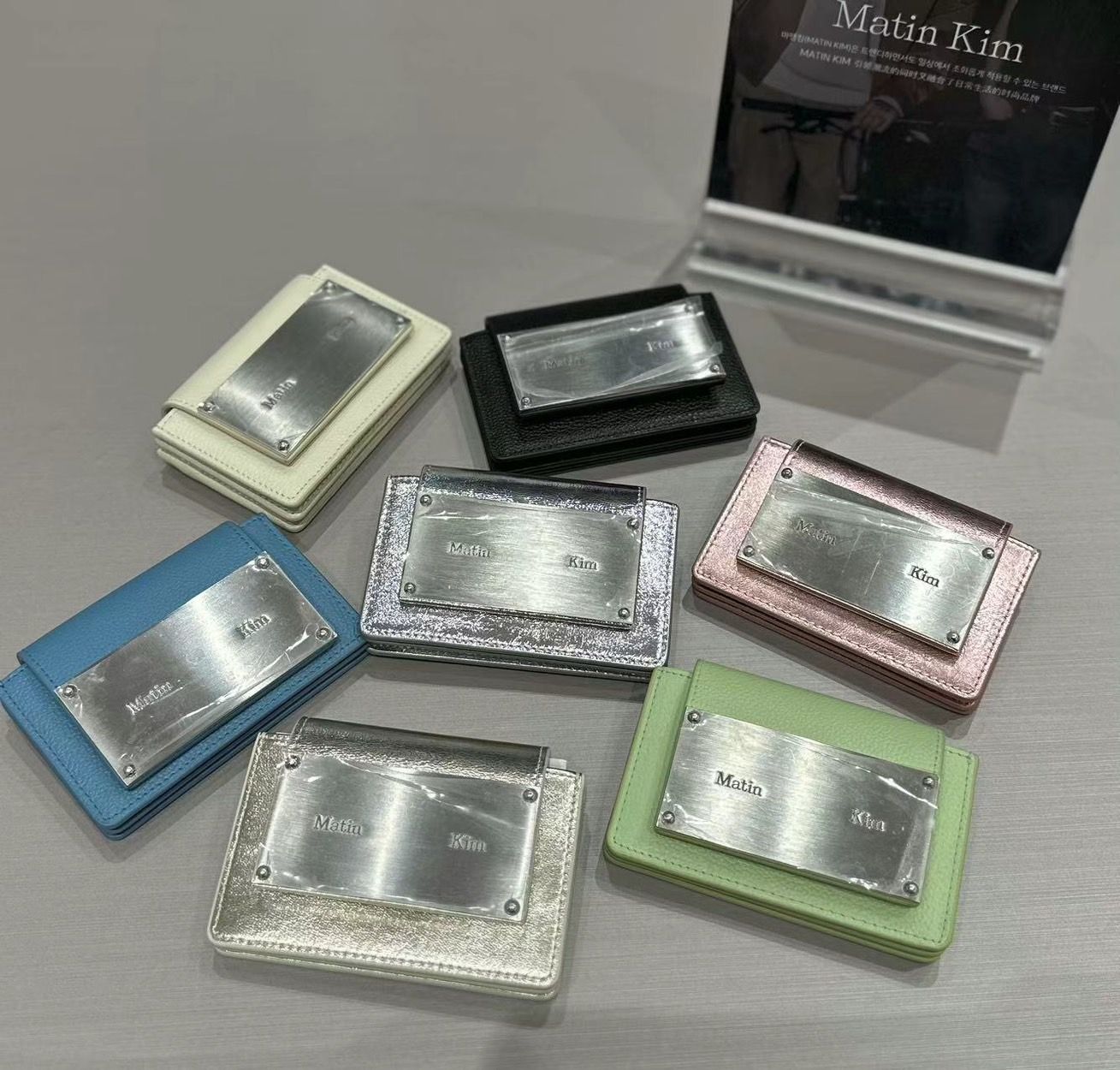 MATIN KIM ACCORDION WALLET IN