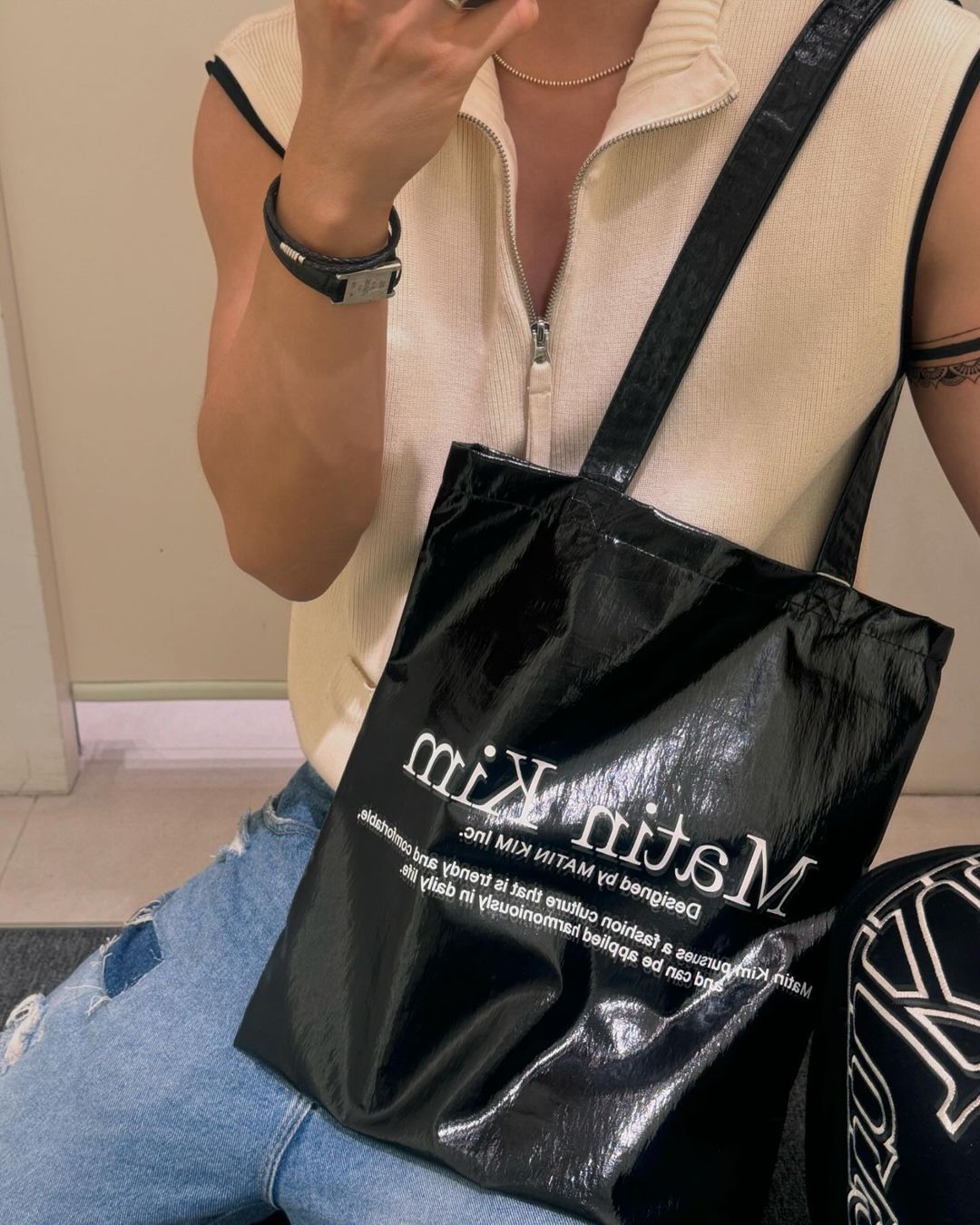 MATIN KIM MATIN POPPIN ECOBAG IN STRONG