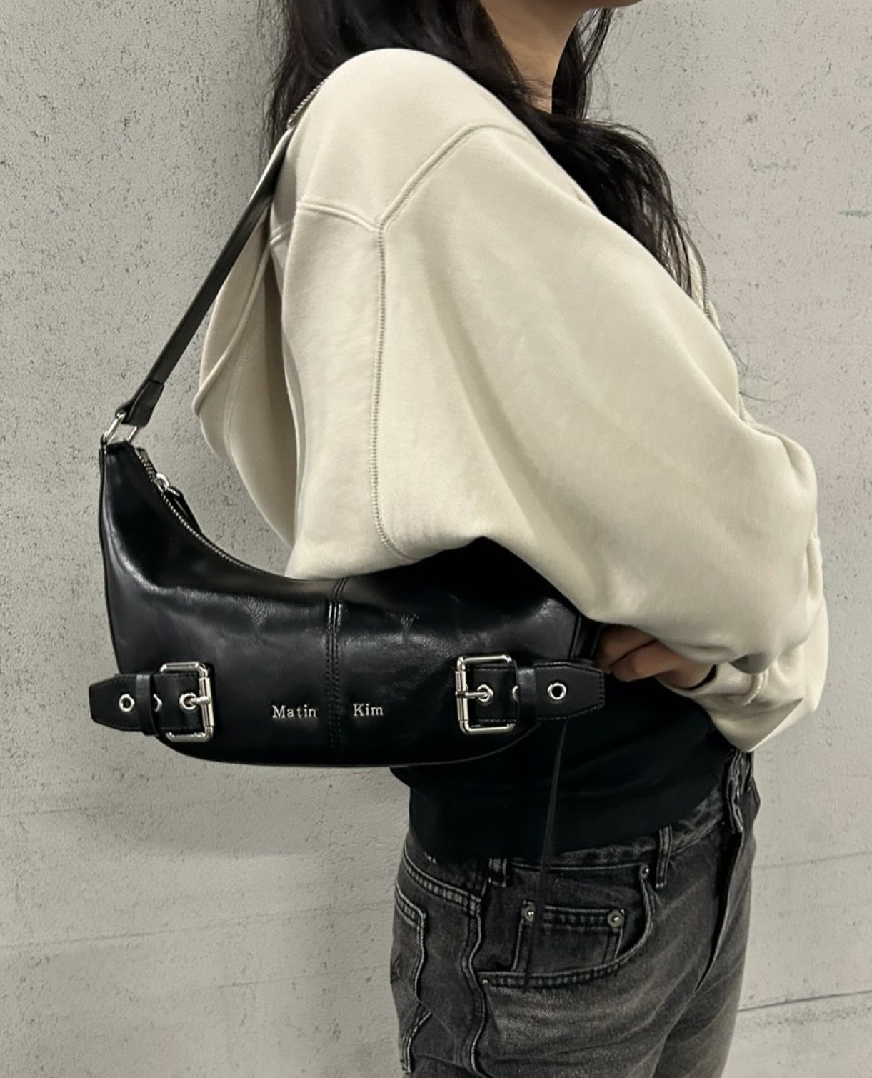 特價 MATIN KIM BELTED SHOULDER BAG