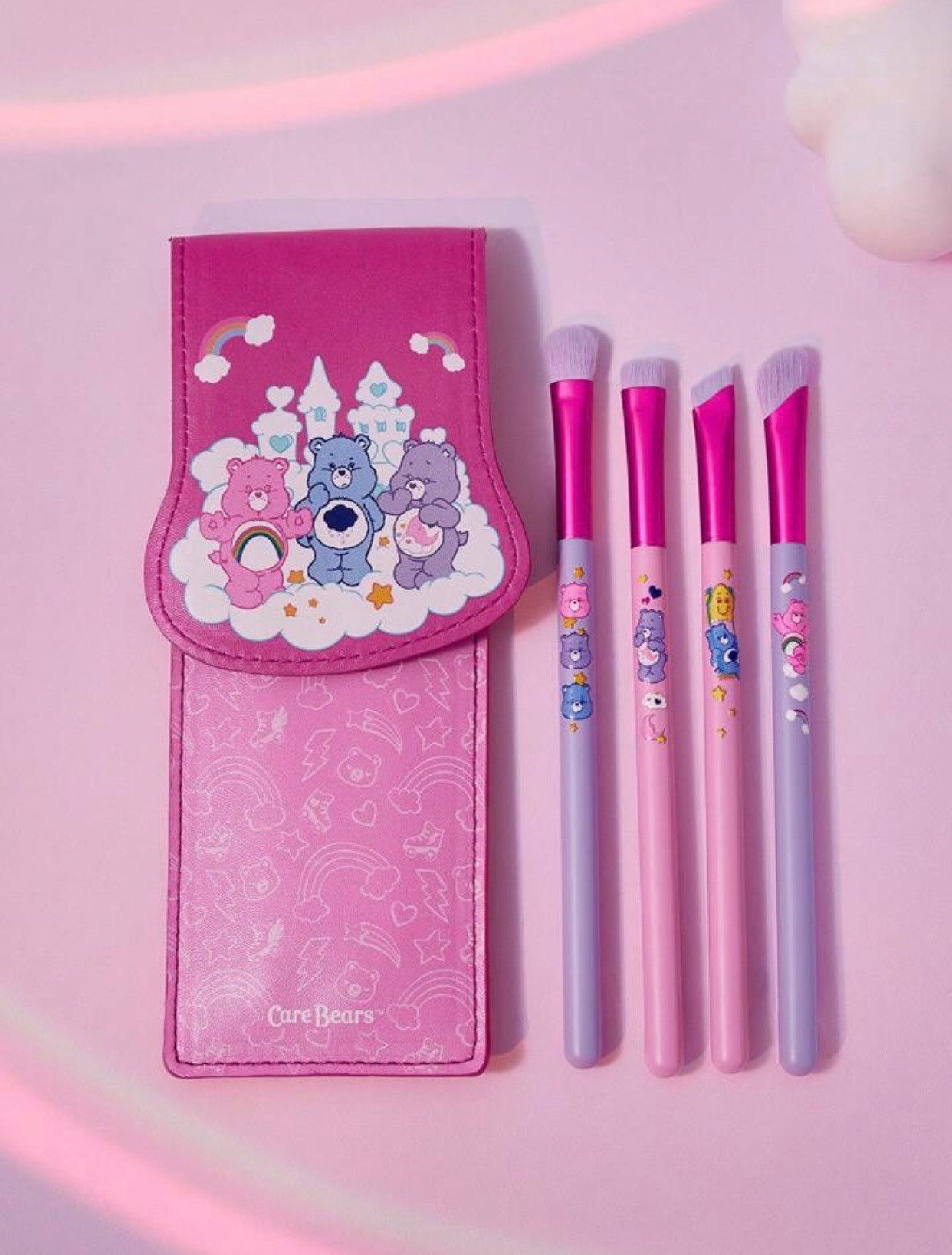 🇹🇭carebears彩虹熊化妝刷套組