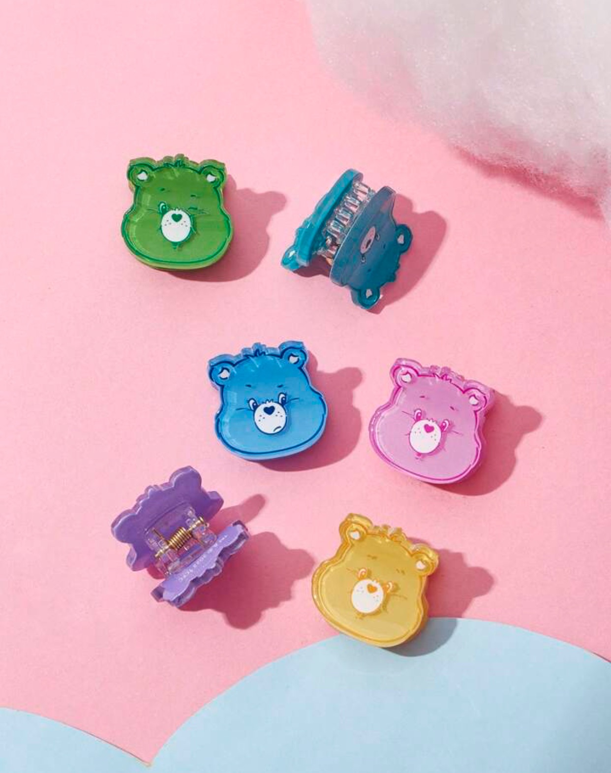 carebears超可愛抓夾 髮夾