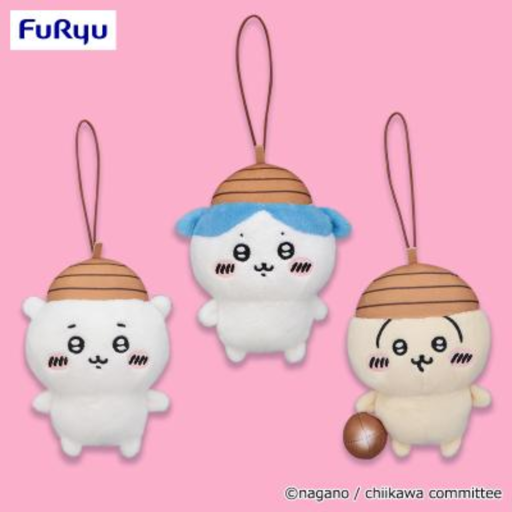 吉伊卡哇 chiikawa ちいかわ 烏薩奇 栗子頭 橡實帽子 景品 吊飾娃娃 現貨