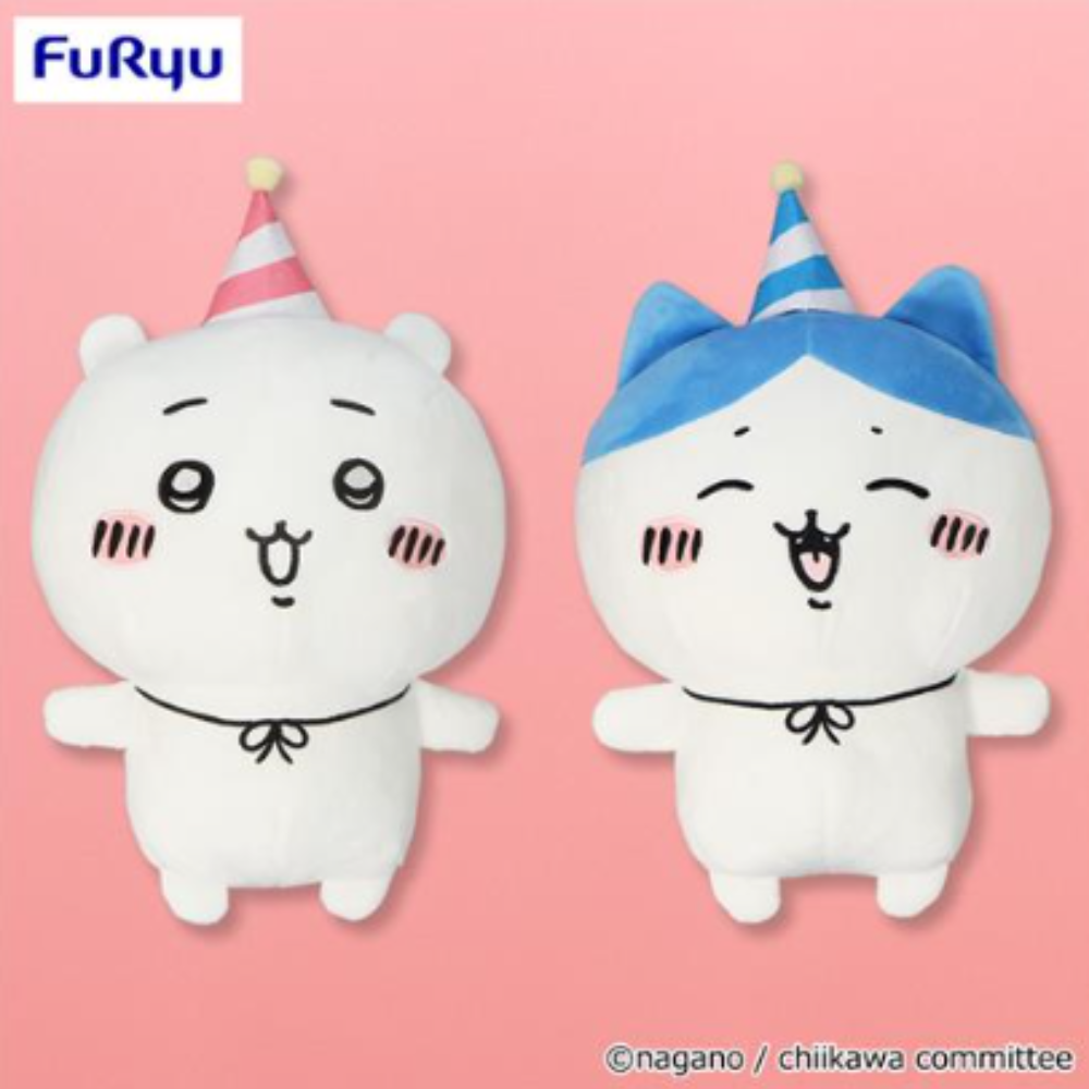 吉伊卡哇 chiikawa ちいかわ 生日快樂小可愛 景品 BIG 娃娃 玩偶 現貨