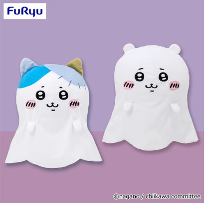吉伊卡哇 chiikawa ちいかわ 幽靈小八貓 BIG 娃娃 玩偶 現貨