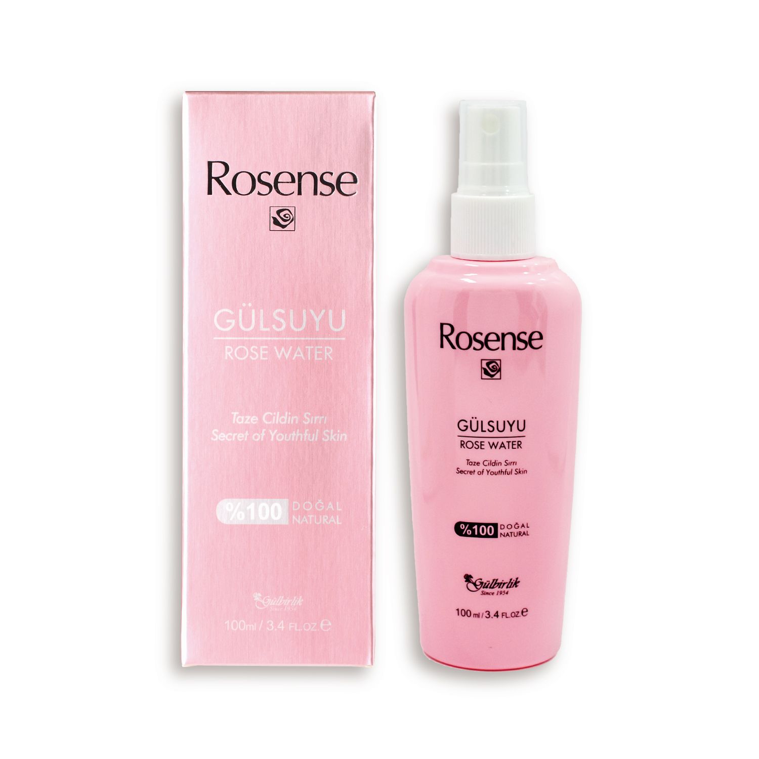 Rosense玫瑰純露 （土耳其大馬士革玫瑰水） 100ml｜化妝水 爽膚水 保濕鎖水