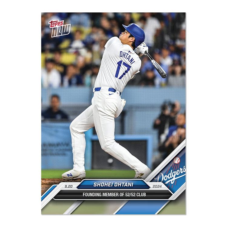 20240920 #731 大谷翔平達成52轟52盜（雙卡面）