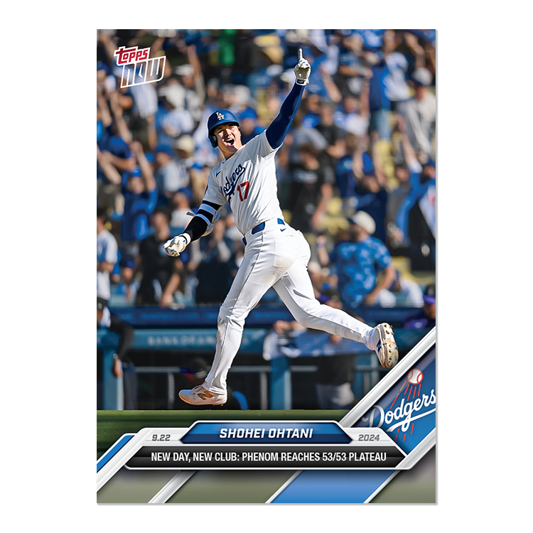 20240922 #743 大谷翔平4安2盜九局下追平轟，創下「53轟55盜」新紀錄（53/55）