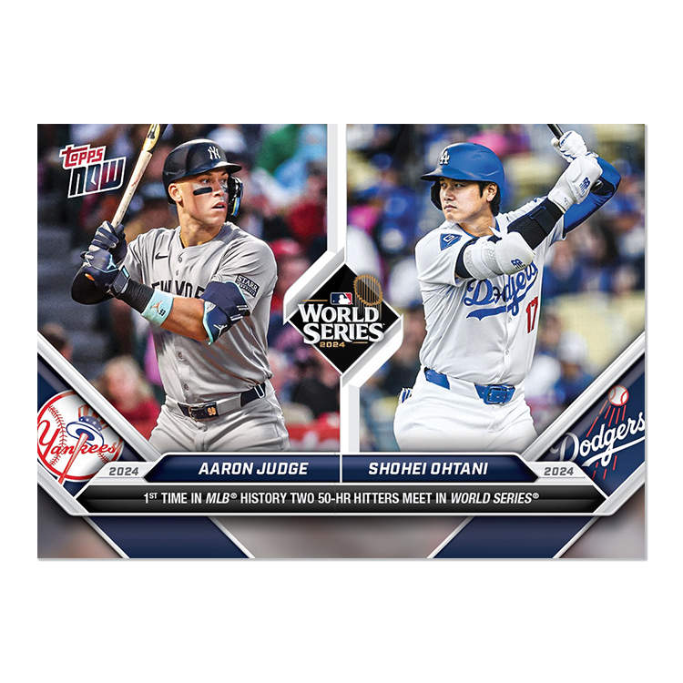 20241025 #863 大谷翔平、Judge史上首見兩位50轟打者在世界大賽中正面對決