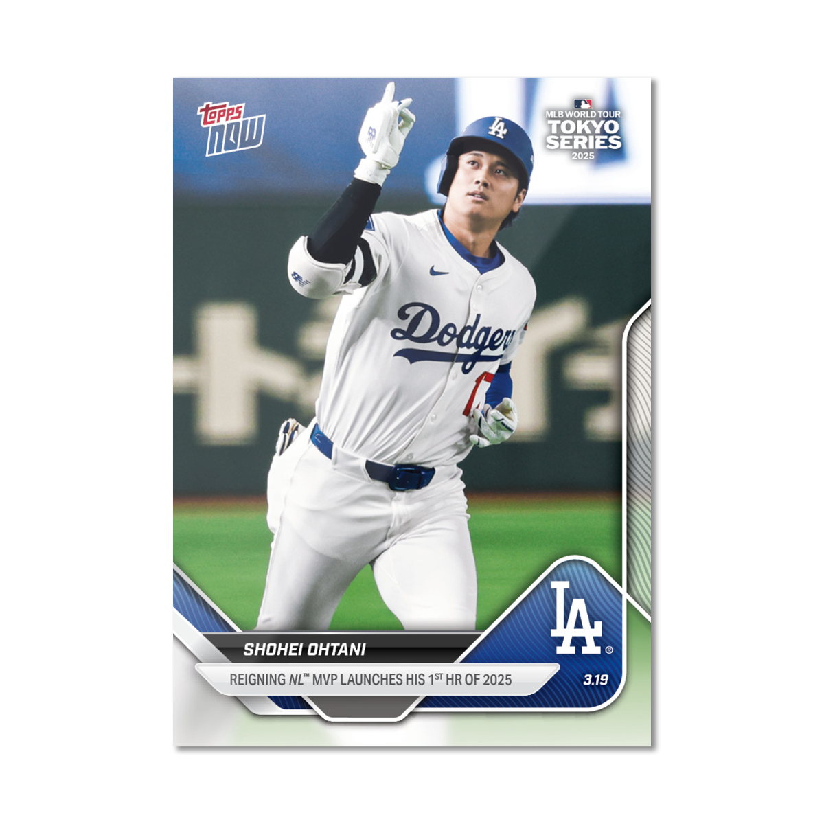 20250319 #5 大谷翔平2025年首轟出爐（抽實戰卡）