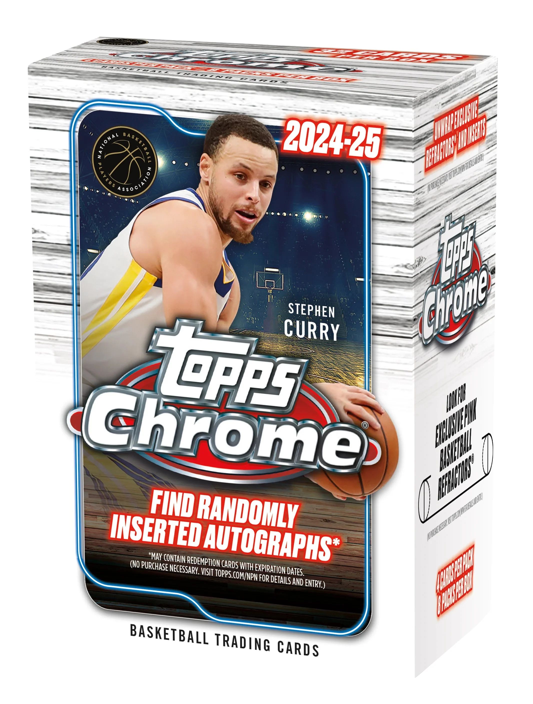 2024/25 Topps Chrome Basketball Hobby /Value 全新盒