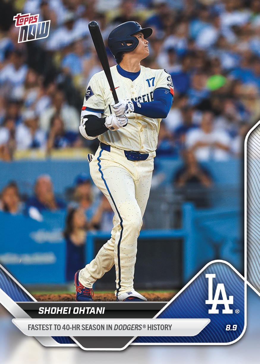 20250809 #537 大谷翔平道奇隊史最速40轟！連三季達標！