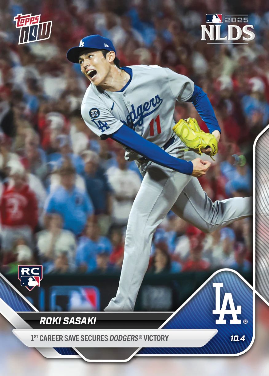 20251004 #823 佐佐木朗希生涯季後賽首次救援成功！