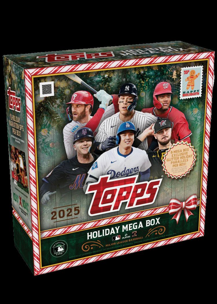 2025 Topps Holiday Mega Baseball Box