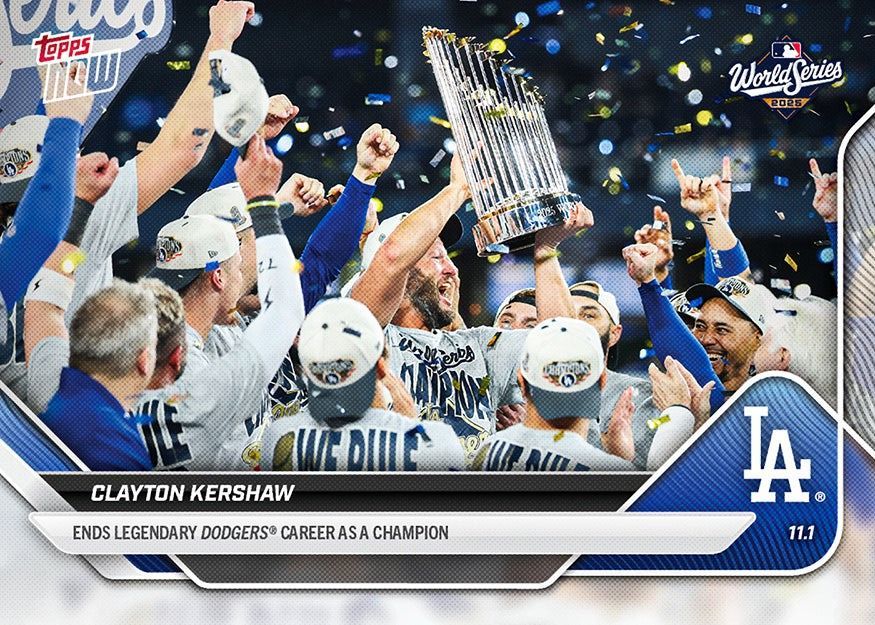 20251101 #927 Kershaw傳奇的道奇生涯以奪冠完美落幕