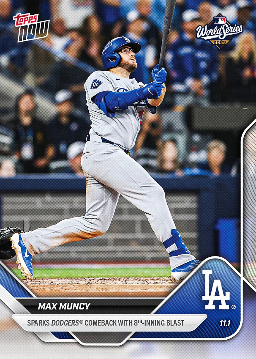 20251101 #920 Muncy八局上陽春砲將比數追到3:4，把道奇帶回了比賽