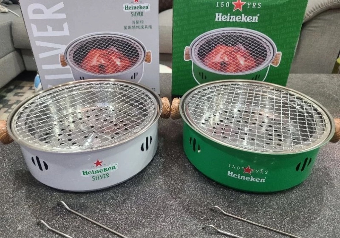 海尼根聯名款烤肉爐