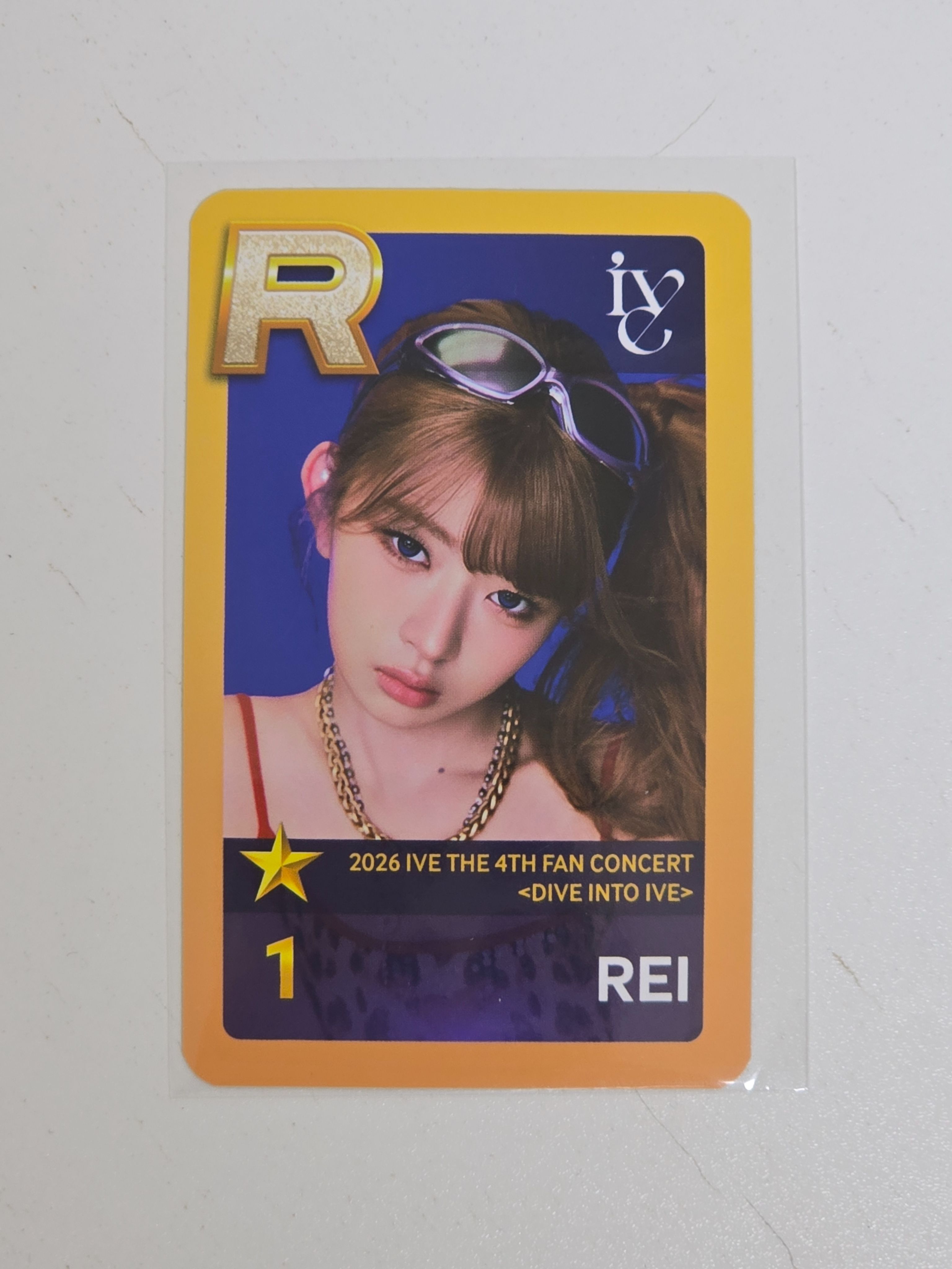 IVE 4TH FAN CONCERT（小卡皆默認廠損，包含常見的X型廠損，有明顯損的會特別註明）