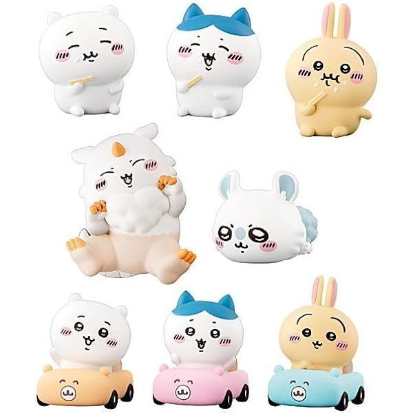 吉伊卡哇 軟膠公仔