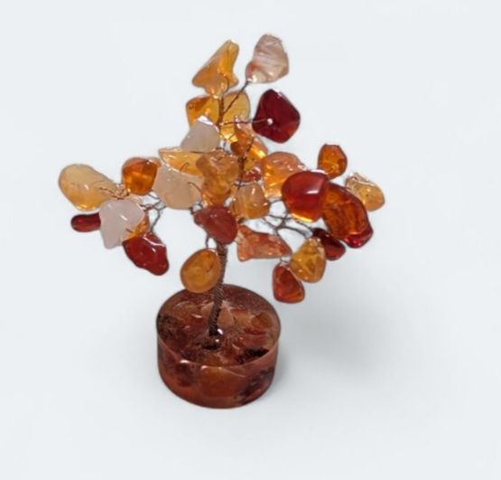 火歐泊水晶樹（迷你）