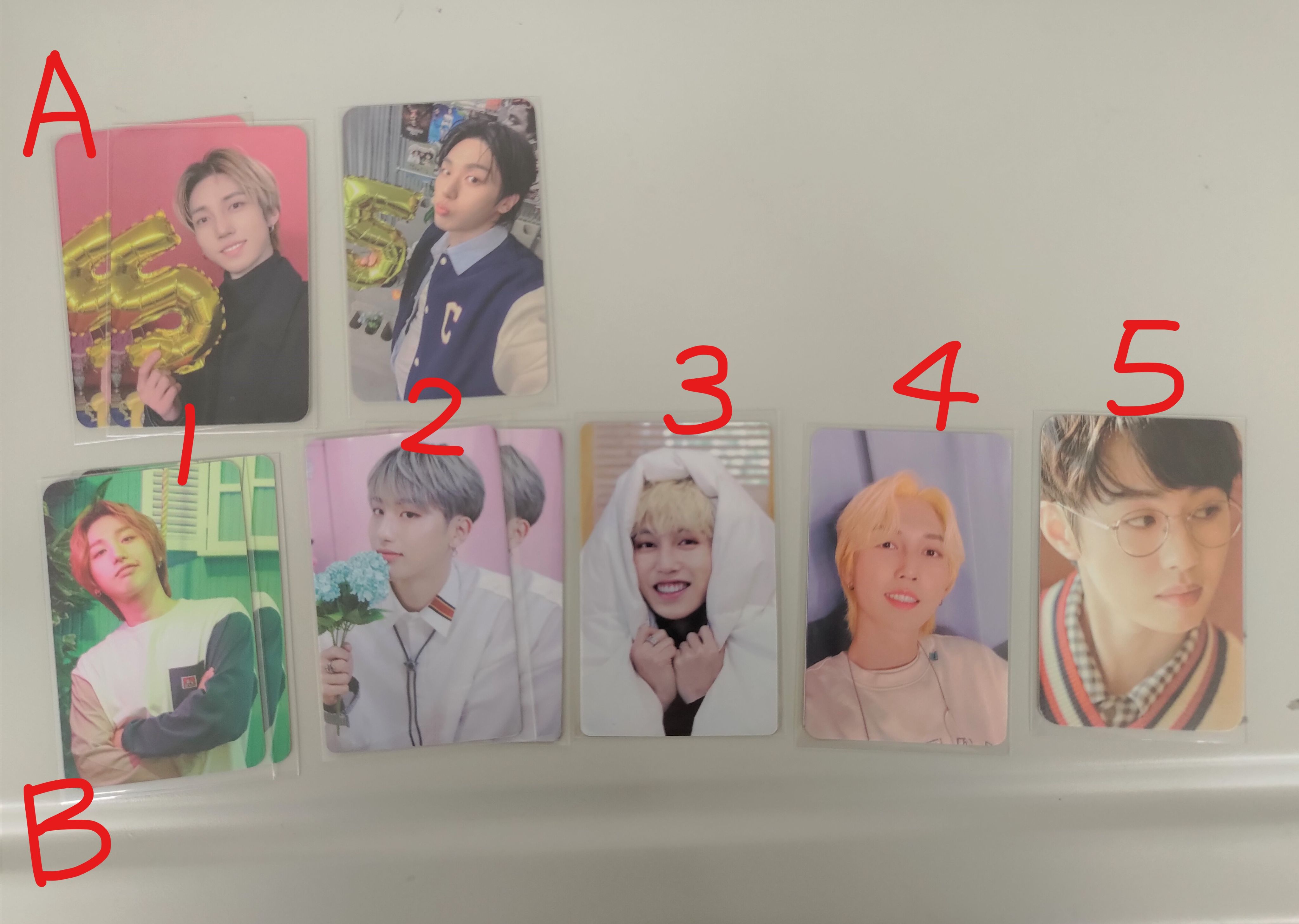 5周年＆一些舊卡（預設廠損，不對光，高標準者勿下單）