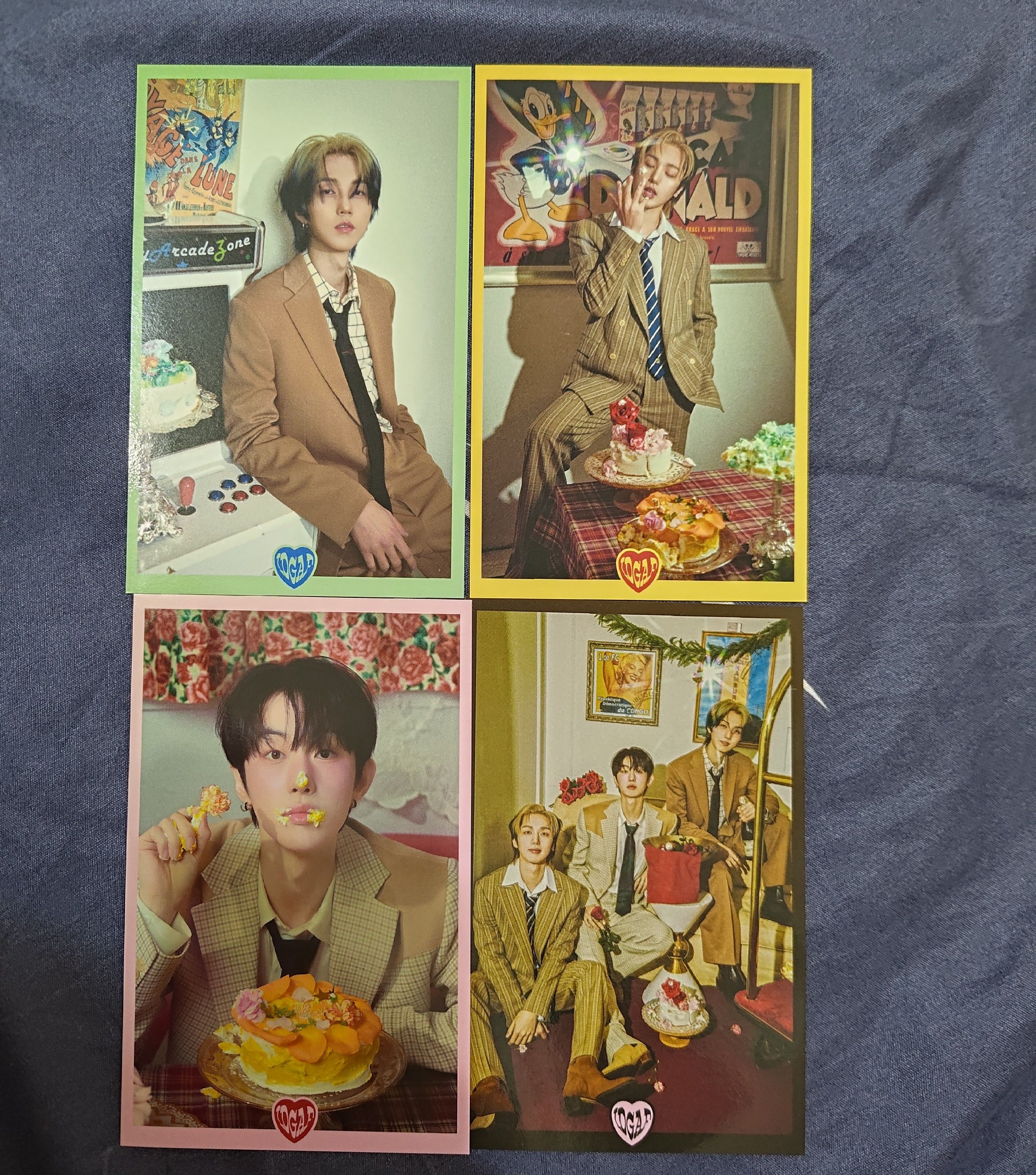 IDGAF 專輯明信片