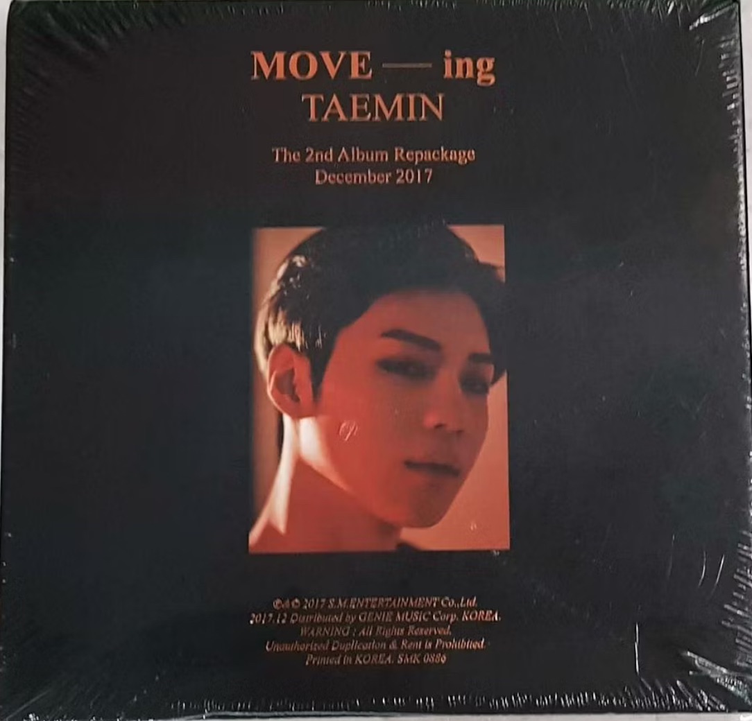 *現貨*泰民 Move-ing 正規二輯改版 未拆