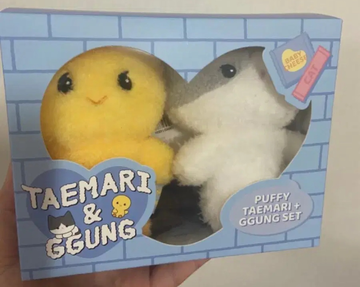 *現貨*15公分娃泰民🐣🐱一組