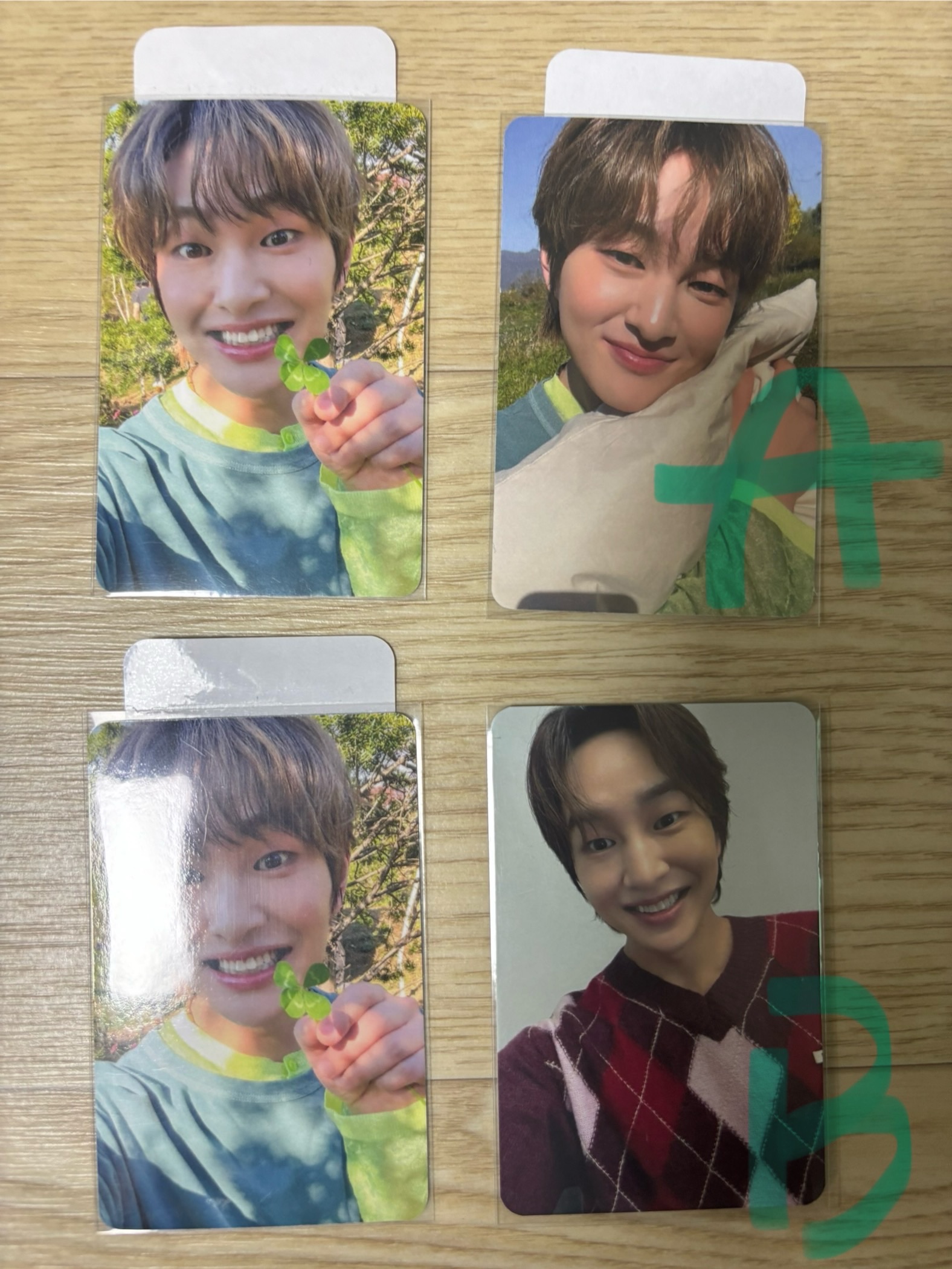 溫流幸運草小卡套組